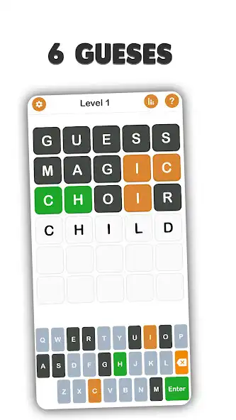 Play WordGuess: Challenge Your Mind  and enjoy WordGuess: Challenge Your Mind with UptoPlay