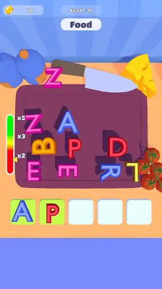 Play Wordie 3D as an online game Wordie 3D with UptoPlay