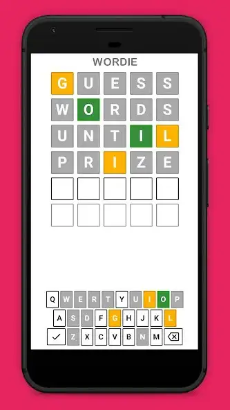 Play Wordie - The Guess-5 Word Game  and enjoy Wordie - The Guess-5 Word Game with UptoPlay