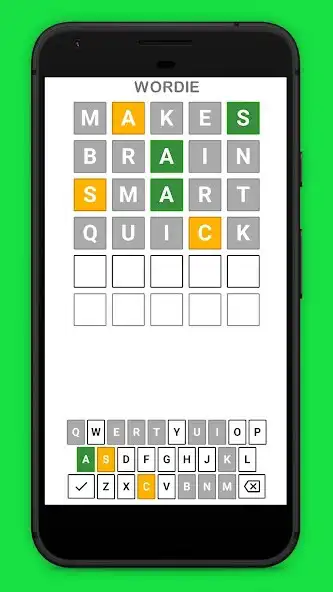 Play Wordie - The Guess-5 Word Game as an online game Wordie - The Guess-5 Word Game with UptoPlay