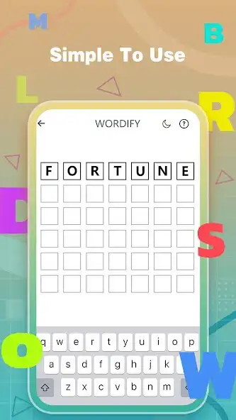 Play Wordify - Words Puzzle Game as an online game Wordify - Words Puzzle Game with UptoPlay