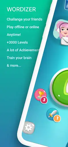 Play Wordizer - Challenge the Words!  and enjoy Wordizer - Challenge the Words! with UptoPlay