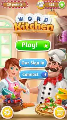 Play Word Kitchen as an online game Word Kitchen with UptoPlay