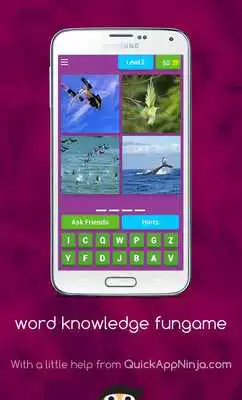 Play word knowledge fungame