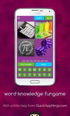 Play word knowledge fungame