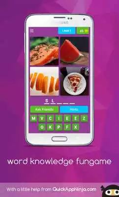 Play word knowledge fungame
