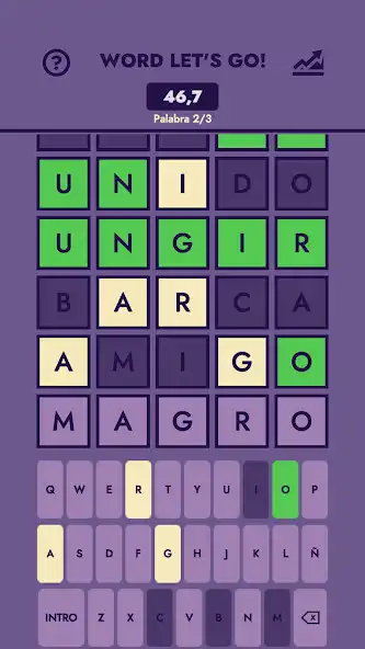 Play Word Lets Go - Desafío diario  and enjoy Word Lets Go - Desafío diario with UptoPlay