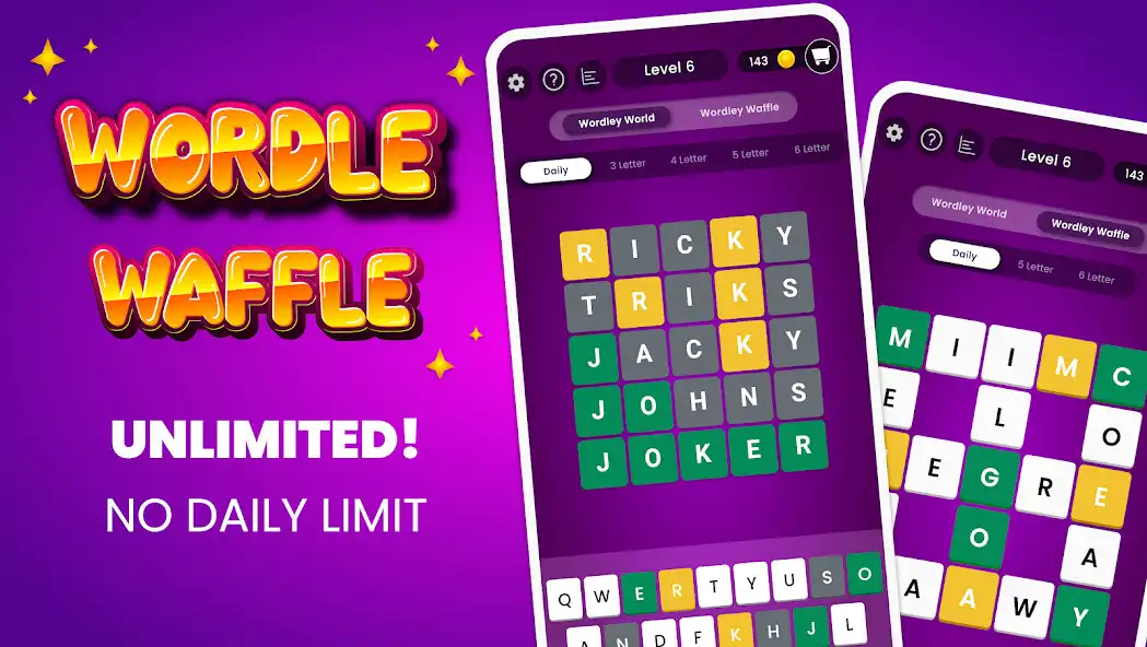 Play Wordley  Waffle - Guess Word  and enjoy Wordley  Waffle - Guess Word with UptoPlay