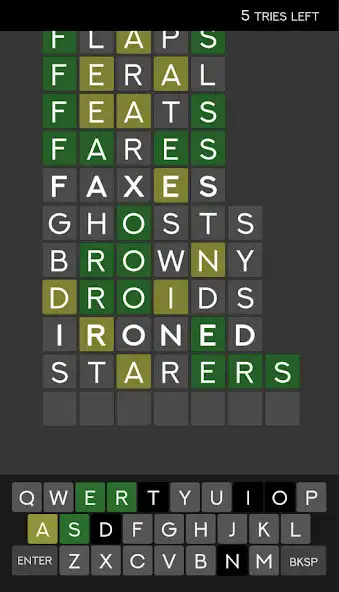 Play Wordlike Infinite as an online game Wordlike Infinite with UptoPlay