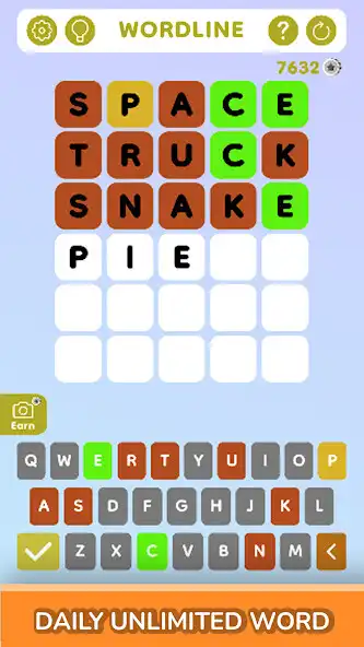Play Wordline Puzzle - Unlimited  and enjoy Wordline Puzzle - Unlimited with UptoPlay
