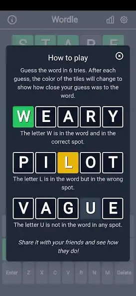 Play Wordling - The Words Game as an online game Wordling - The Words Game with UptoPlay