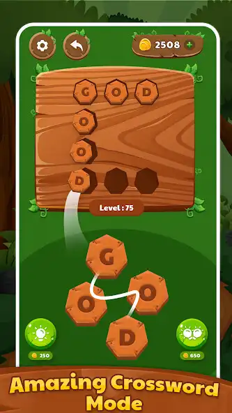 Play Word Link: Jungle word puzzle as an online game Word Link: Jungle word puzzle with UptoPlay