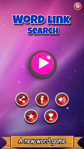 Play Word Link Search : Word Connect as an online game Word Link Search : Word Connect with UptoPlay