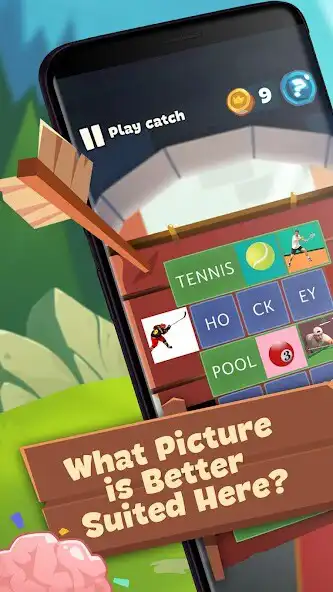Play Word Logic - trivia puzzles as an online game Word Logic - trivia puzzles with UptoPlay