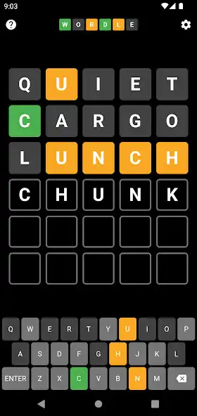 Play Wordlr - Unlimited Plays as an online game Wordlr - Unlimited Plays with UptoPlay