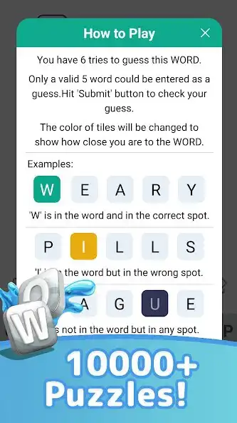 Play Wordly Pro-Word challenge as an online game Wordly Pro-Word challenge with UptoPlay