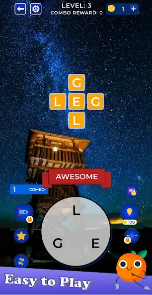 Play Wordly - Word Connect Game  and enjoy Wordly - Word Connect Game with UptoPlay