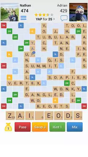 Play Word Nation Crossword Friends  and enjoy Word Nation Crossword Friends with UptoPlay