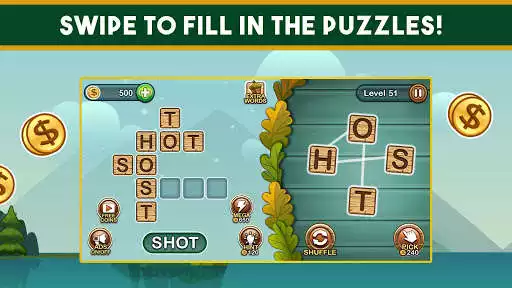 Play Word Nut - Word Puzzle Games as an online game Word Nut - Word Puzzle Games with UptoPlay