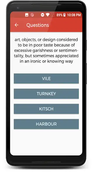 Play Word of the Day: Learn Daily English, Lexicon Quiz as an online game Word of the Day: Learn Daily English, Lexicon Quiz with UptoPlay