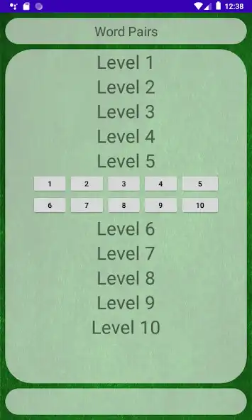 Play Word Pairs as an online game Word Pairs with UptoPlay