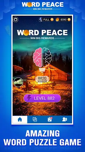 Play Word Peace -  New Word Game & Puzzles  and enjoy Word Peace -  New Word Game & Puzzles with UptoPlay