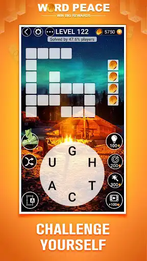 Play Word Peace -  New Word Game & Puzzles as an online game Word Peace -  New Word Game & Puzzles with UptoPlay