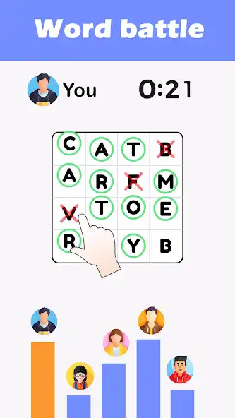 Play Wordplete: Word Game Puzzle as an online game Wordplete: Word Game Puzzle with UptoPlay