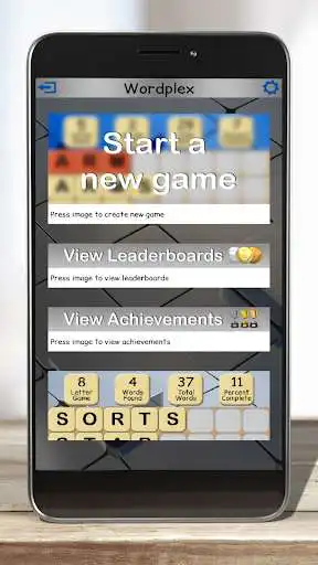 Play Wordplex as an online game Wordplex with UptoPlay