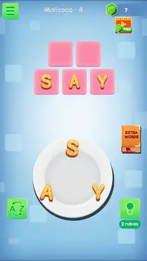 Play Word Pop Game - Search Puzzles as an online game Word Pop Game - Search Puzzles with UptoPlay