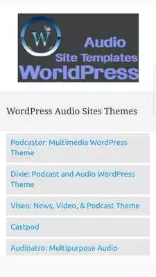 Play WordPress Audio Sites Themes Play WordPress Audio Sites Themes