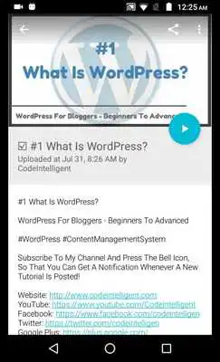 Play WordPress For Bloggers