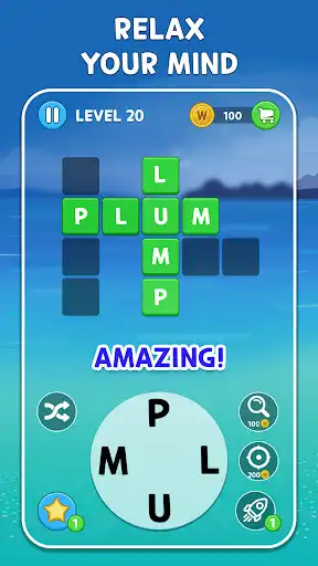 Play WordPuz: Wordscape & Crossword as an online game WordPuz: Wordscape & Crossword with UptoPlay