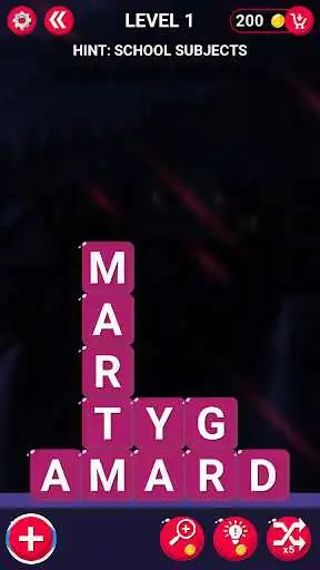 Play Word Puzzle Blocks as an online game Word Puzzle Blocks with UptoPlay