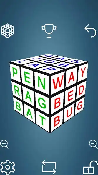 Play Word Puzzle Cube as an online game Word Puzzle Cube with UptoPlay