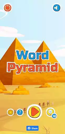 Play Word Pyramid - Word 4 Word  and enjoy Word Pyramid - Word 4 Word with UptoPlay