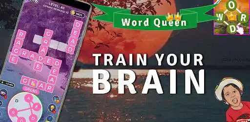 Play Word Queen-Challenging Offline Crosswords Game  and enjoy Word Queen-Challenging Offline Crosswords Game with UptoPlay