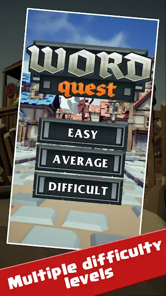 Play WordQuest - Word Search Puzzle as an online game WordQuest - Word Search Puzzle with UptoPlay