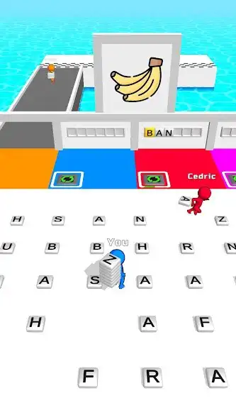 Play Word Race 3D  and enjoy Word Race 3D with UptoPlay