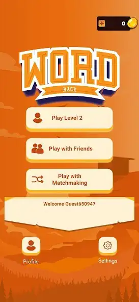 Play Word Race Online  and enjoy Word Race Online with UptoPlay
