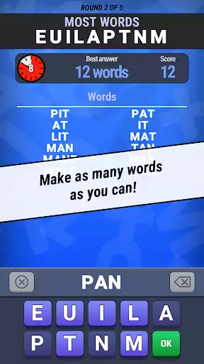 Play Words and Sums as an online game Words and Sums with UptoPlay