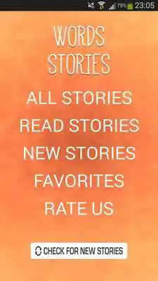 Play Words and their stories Play Words and their stories