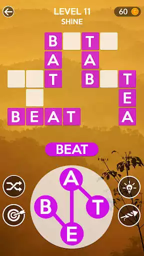 Play Wordscapes  and enjoy Wordscapes with UptoPlay