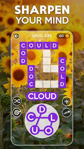 Play Wordscapes as an online game Wordscapes with UptoPlay