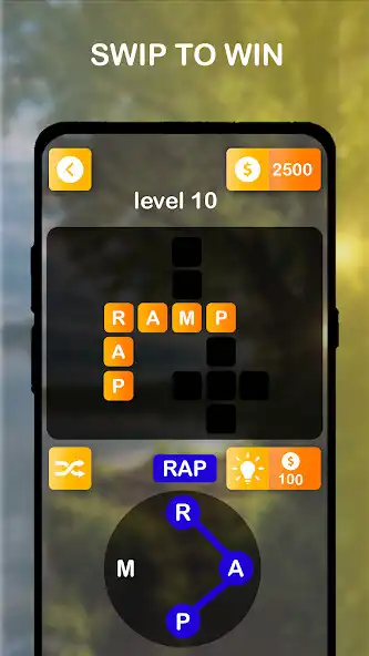 Play Wordscapes - Word game puzzle as an online game Wordscapes - Word game puzzle with UptoPlay