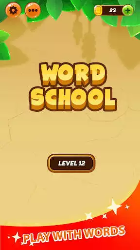 Play Word School : Word Puzzle Game  and enjoy Word School : Word Puzzle Game with UptoPlay