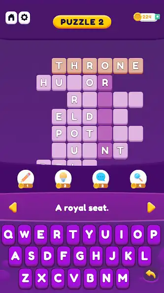 Play Words Cross as an online game Words Cross with UptoPlay
