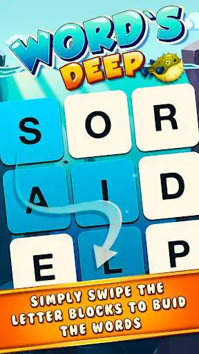 Play Words Deep - Word Puzzle Adventure as an online game Words Deep - Word Puzzle Adventure with UptoPlay