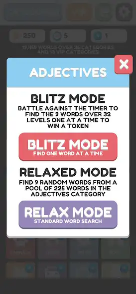 Play Wordsearch Blitz: Word Hunt as an online game Wordsearch Blitz: Word Hunt with UptoPlay