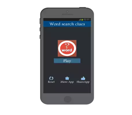 Play word search clues